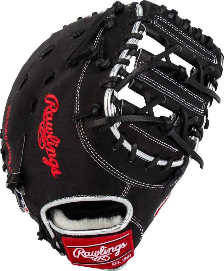 Rawlings Pro Preferred Anthony Rizzo 12.75" 1st Base Mitt RPROSAR44B - Black - HIT a Double - 1
