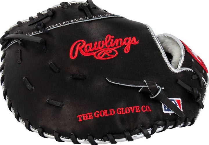 Rawlings Pro Preferred Anthony Rizzo 12.75" 1st Base Mitt RPROSAR44B - Black - HIT a Double - 5