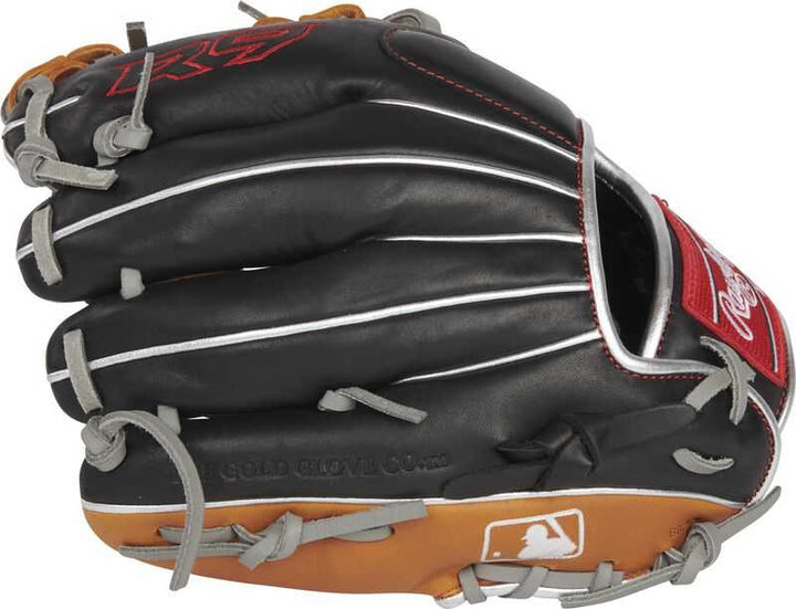 Rawlings R9 Contour Series 11.25" Infield Glove R91125U-2BT - Black Tan - HIT a Double - 5