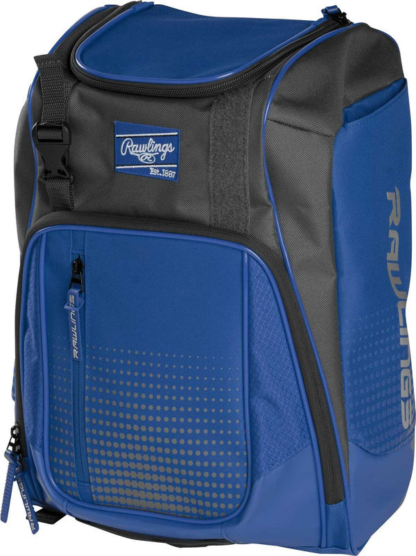 Rawlings Franchise Backpack - Royal - HIT a Double - 1