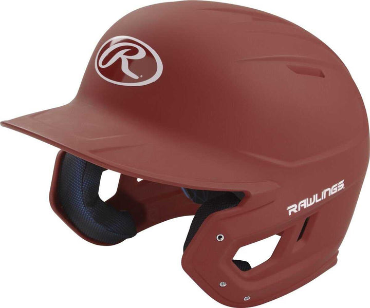 Rawlings Mach Matte Color Batting Helmet - Cardinal - HIT A Double