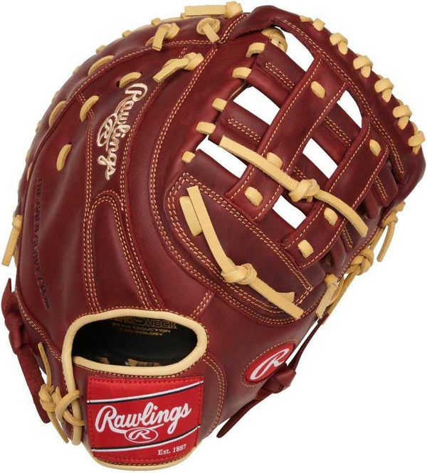 Rawlings Sandlot 12.50" 1st Base Mitt SFM18S - Sherry - HIT a Double