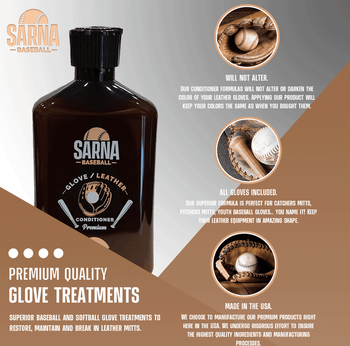 All-Star Sarna Glove Conditioner Cream - 8 oz - HIT a Double - 3
