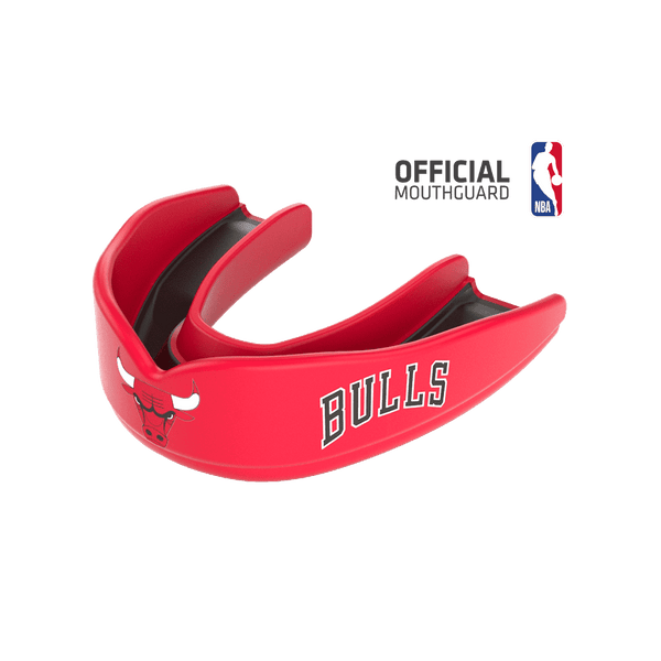Shock Doctor 8302 SuperFit Basketball NBA Mouthguard Chicago Bulls - Red Black