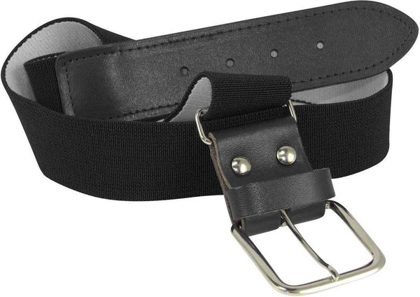 TCK Adjustable Elastic Baseball Belts - Black - HIT a Double
