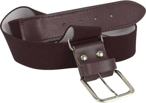TCK Adjustable Elastic Baseball Belts - Brown - HIT a Double