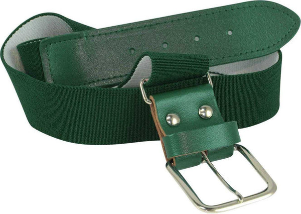 TCK Adjustable Elastic Baseball Belts - Dark Green - HIT a Double