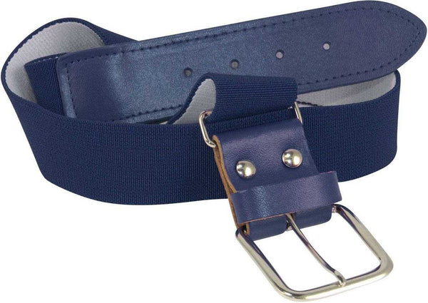 TCK Adjustable Elastic Baseball Belts - Navy - HIT a Double