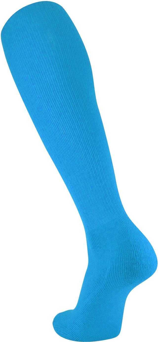 TCK All Sport Polyester Knee High Tube Socks - Columbia Blue - HIT a Double