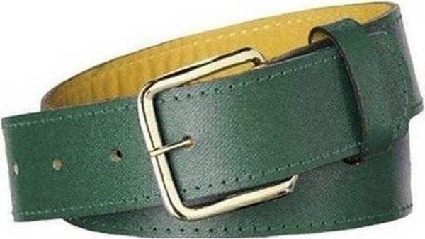 TCK Baseball Softball Leather Belts - Forest - HIT a Double