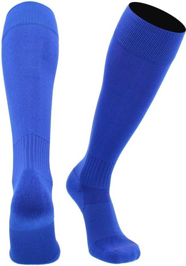 TCK Champion Knee High Sports Socks - Royal - HIT a Double