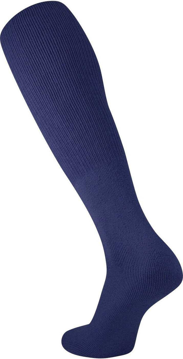 TCK Collegiate Football Tube Socks - Navy - HIT a Double
