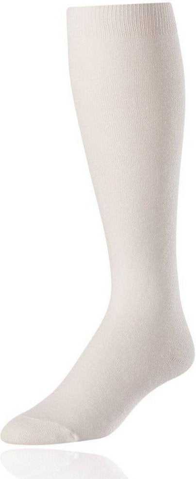 TCK Coolmax Sanitary Ultra Lightweight Baseball Socks - White - HIT a Double