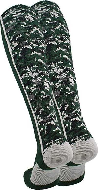 TCK Digital Camo Knee High Socks - Green Camo - HIT a Double