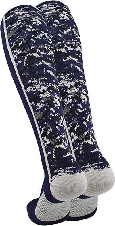 TCK Digital Camo Knee High Socks - Navy Camo - HIT a Double