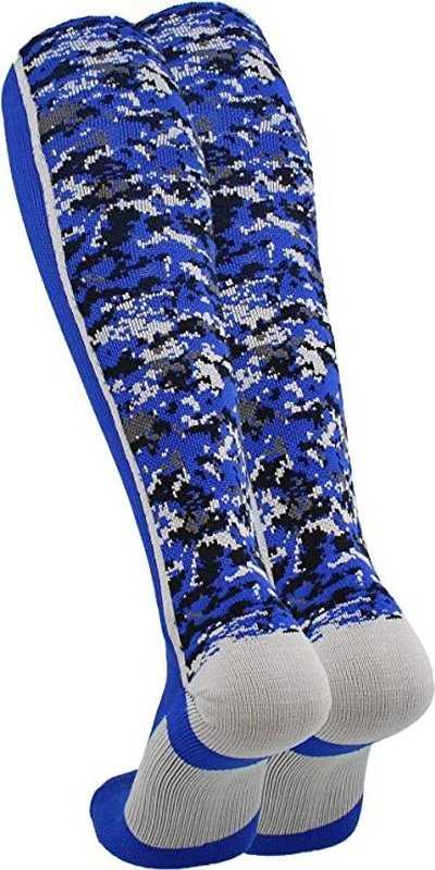 TCK Digital Camo Knee High Socks - Royal Camo - HIT a Double