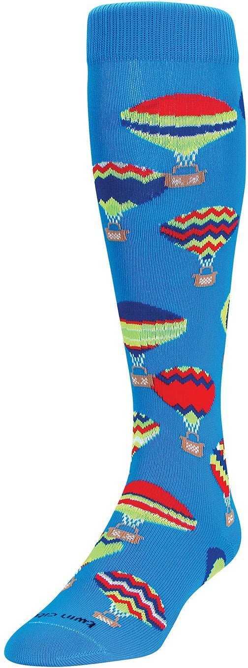 TCK Krazisox Hot Air Balloons Knee High Socks - Multi-Colored - HIT a Double