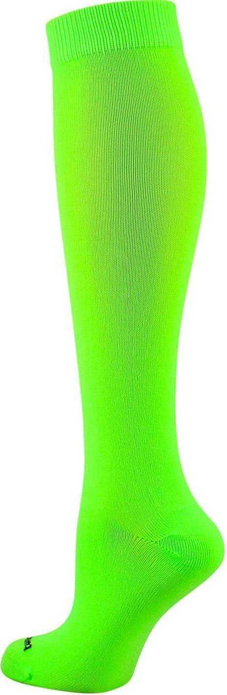 TCK Krazisox Neon Knee High Socks - Neon Green - HIT a Double