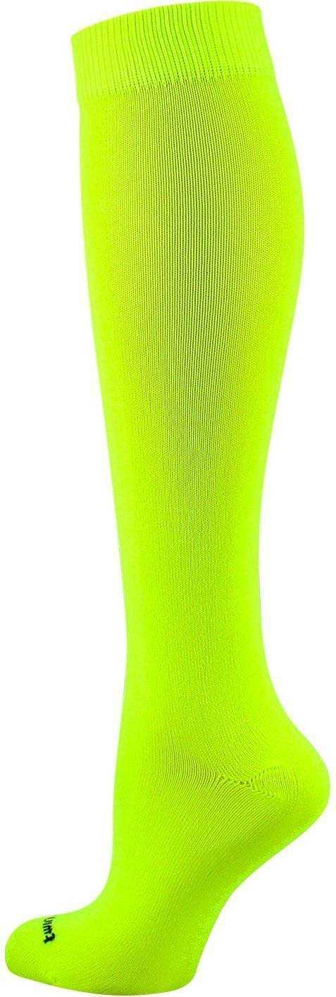 TCK Krazisox Neon Knee High Socks - Neon Yellow - HIT a Double