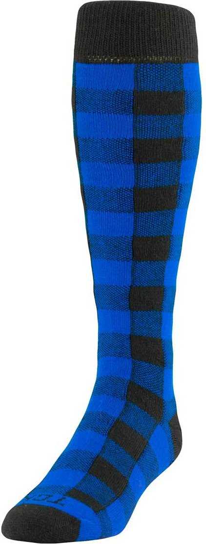 TCK Krazisox Lumberjill Knee High Socks - Royal Black - HIT a Double