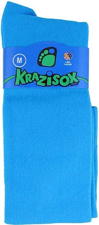 TCK Krazisox Neon Knee High Socks - Electric Blue - HIT a Double