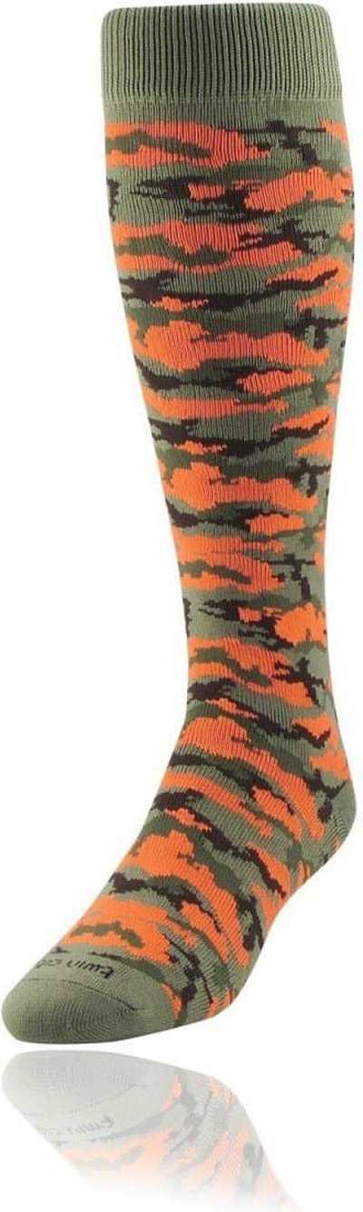 TCK Krazisox Woodland Camo - Olive Orange Camo - HIT a Double