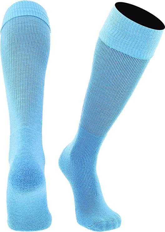 TCK Multisport Acrylic Knee High Tube Socks - Columbia Blue - HIT a Double