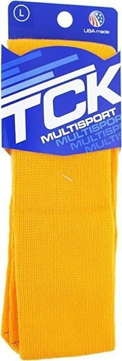 TCK Multisport Acrylic Knee High Tube Socks - Gold - HIT a Double
