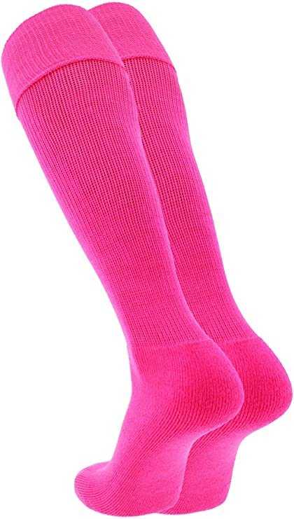 TCK Multisport Acrylic Knee High Tube Socks - Hot Pink - HIT a Double