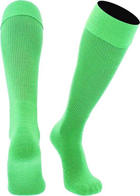 TCK Multisport Acrylic Knee High Tube Socks - Lime - HIT a Double