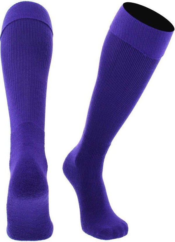TCK Multisport Acrylic Knee High Tube Socks - Purple - HIT a Double