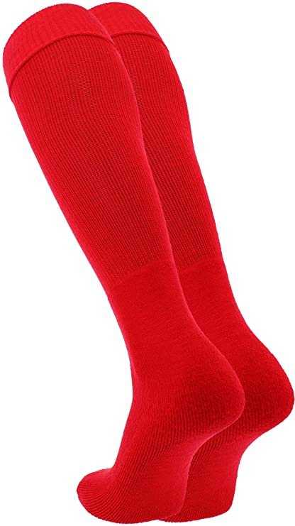 TCK Multisport Acrylic Knee High Tube Socks - Scarlet - HIT a Double