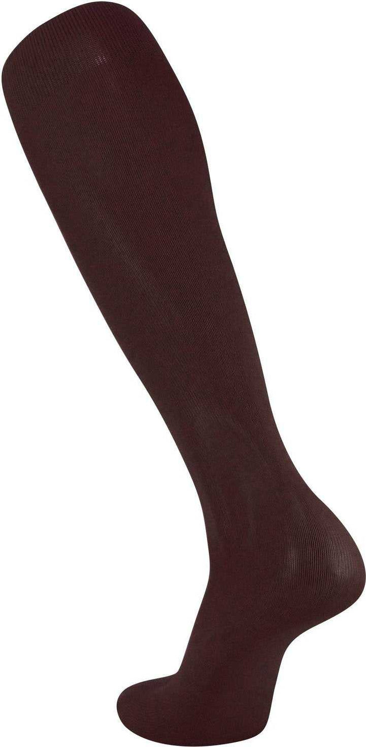 TCK Nylon Sanitary Knee High Socks - Brown - HIT a Double