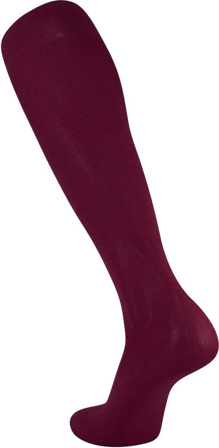 TCK Nylon Sanitary Knee High Socks - Maroon - HIT a Double