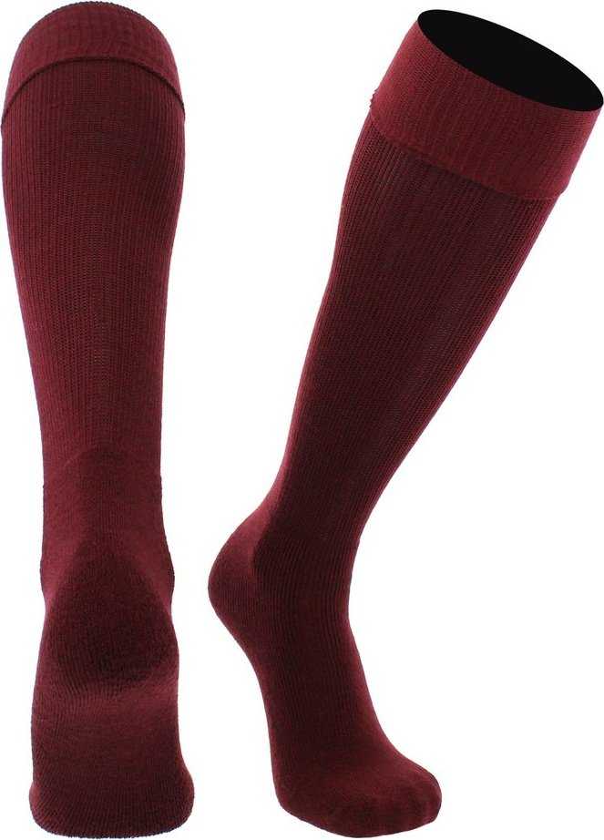 TCK OB Series Knee High Tube Baseball Socks - Maroon - HIT a Double