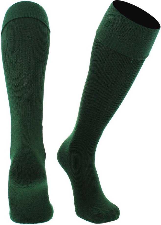 TCK OS Series Solid Soccer / Rugby Tube Socks - Dark Green - HIT a Double