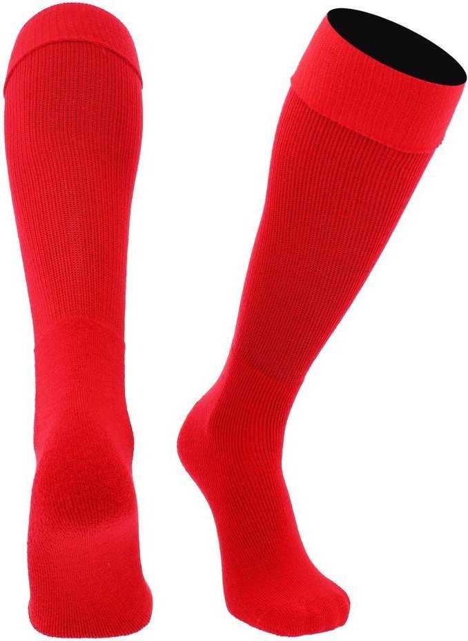 TCK OS Series Solid Soccer / Rugby Tube Socks - Scarlet – Vaughn Sports