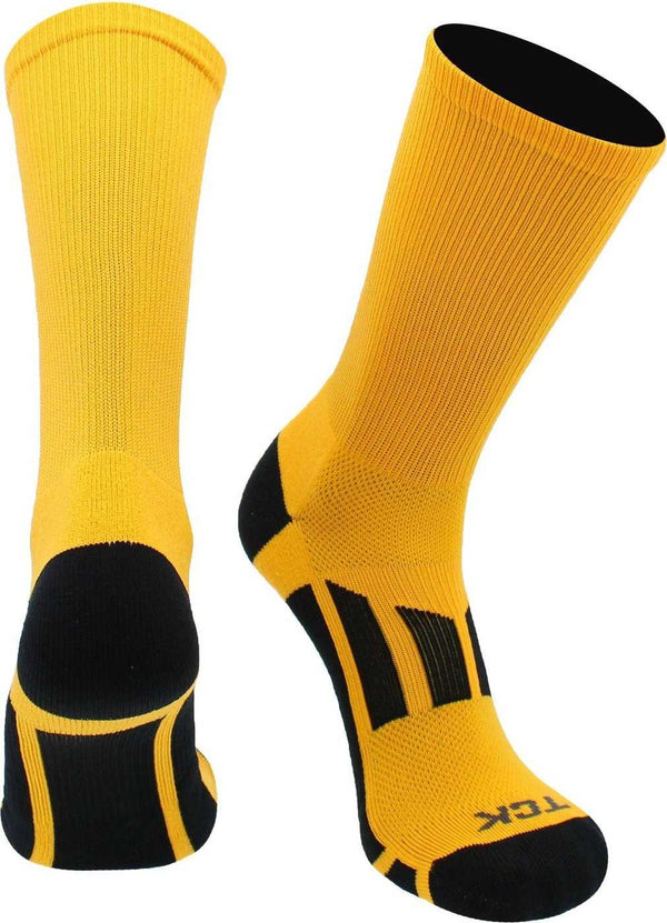 TCK Performance 2.0 Crew Socks - Gold - HIT a Double