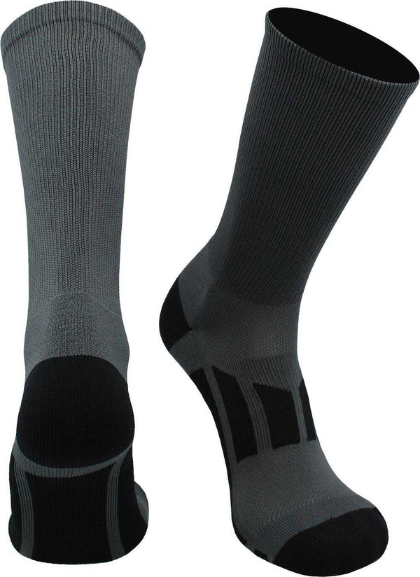 TCK Performance 2.0 Crew Socks - Graphite - HIT a Double