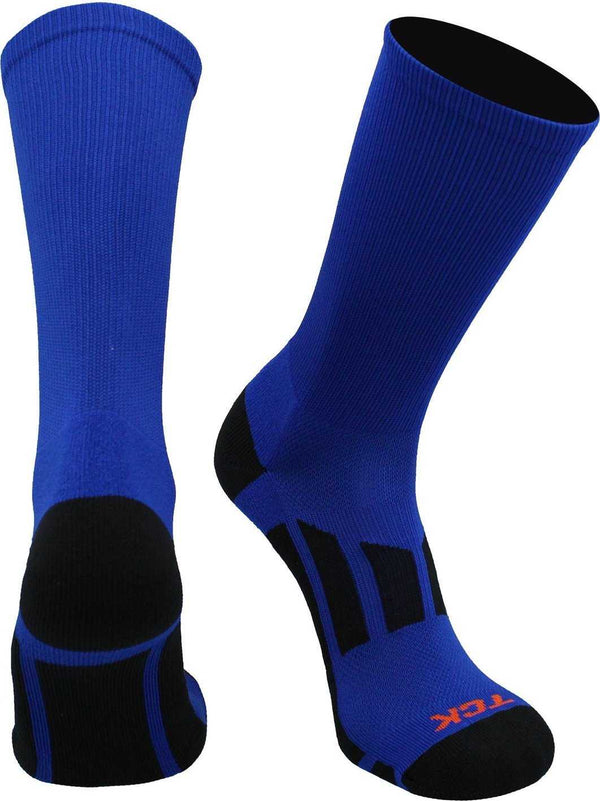 TCK Performance 2.0 Crew Socks - Royal - HIT a Double