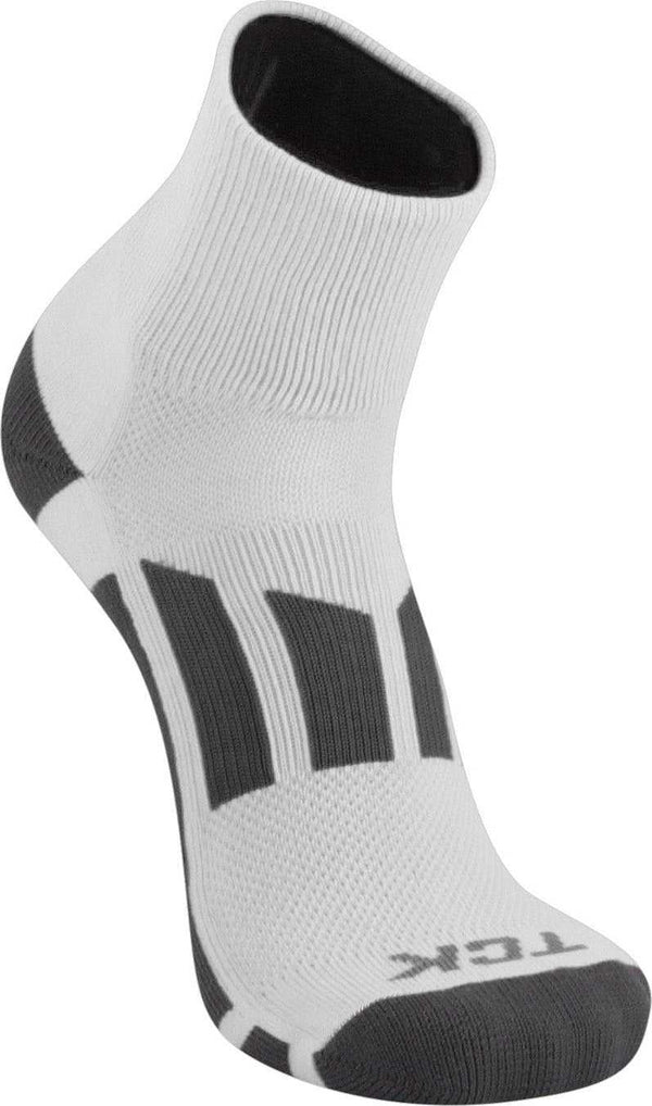 TCK Performance 2.0 Quarter Socks - White - HIT a Double
