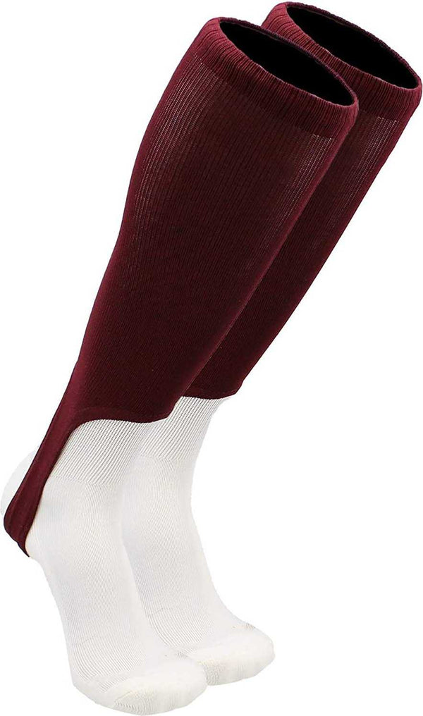 TCK Pro Stirrups Adult Length 19" - Maroon - HIT a Double