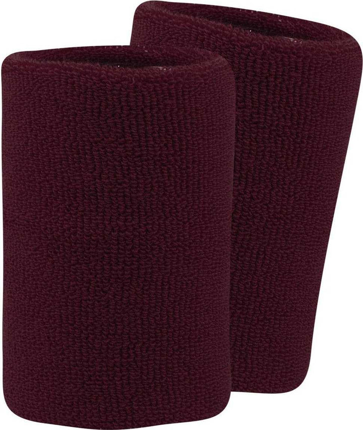 TCK Pro Wristbands 5.5" - Maroon - HIT a Double