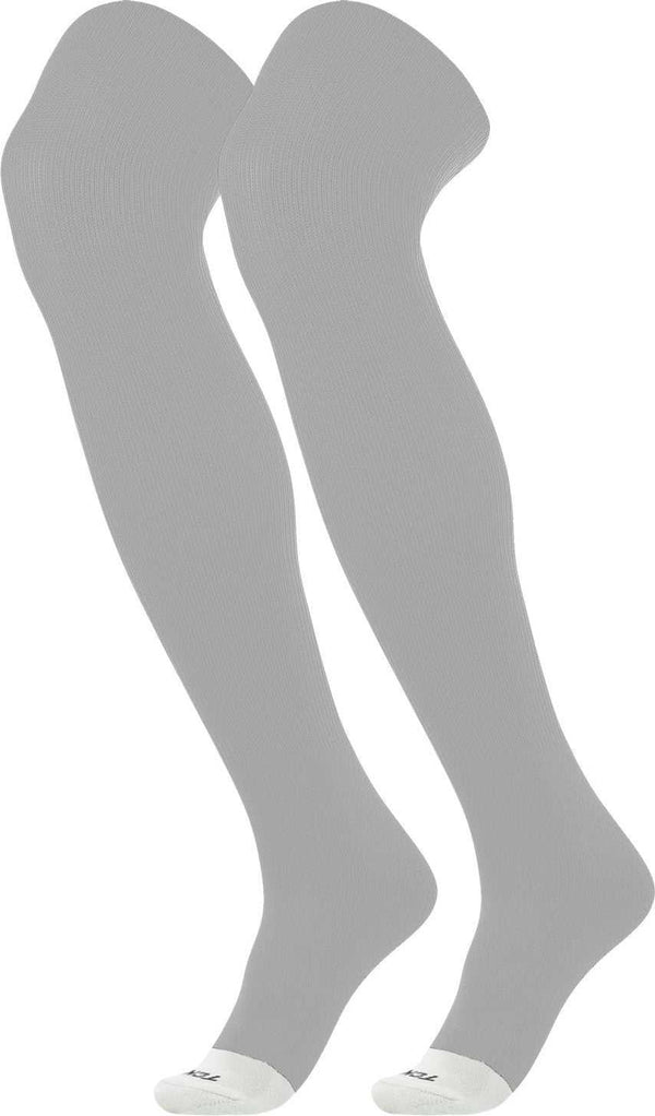 TCK Prosport Over the Knee Baseball Socks - Gray - HIT a Double