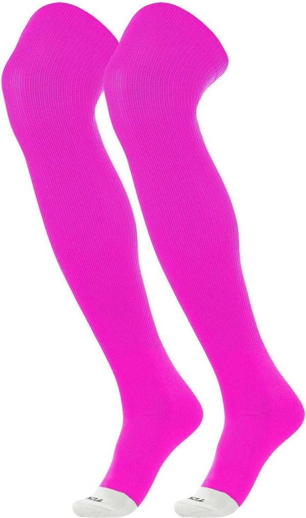 TCK Prosport Over the Knee Baseball Socks - Hot Pink - HIT a Double