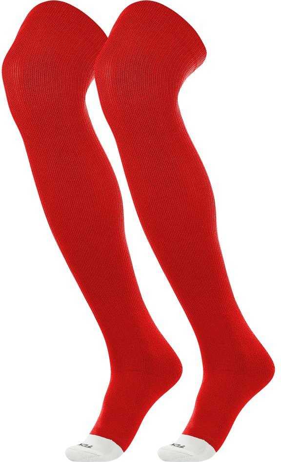 TCK Prosport Over the Knee Baseball Socks - Scarlet - HIT a Double