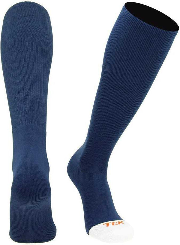 TCK Prosport Performance Knee High Tube Socks - Navy - HIT a Double