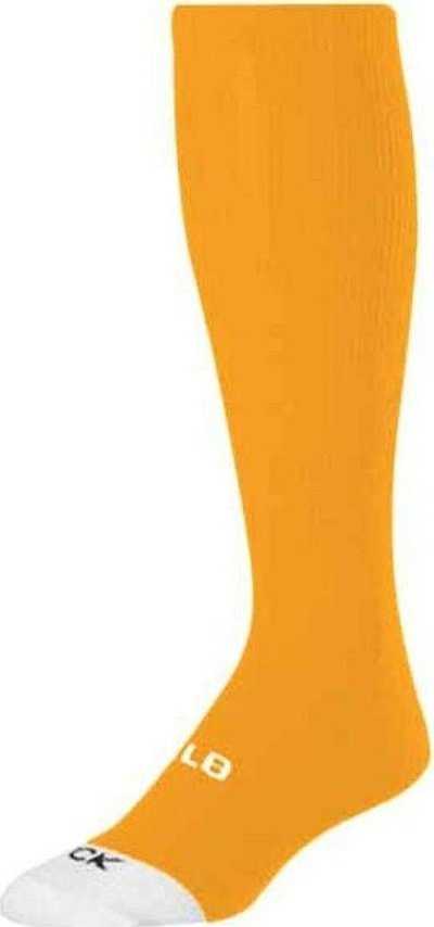 TCK RBI MLB Classic Tube Baseball Socks - Gold - HIT a Double