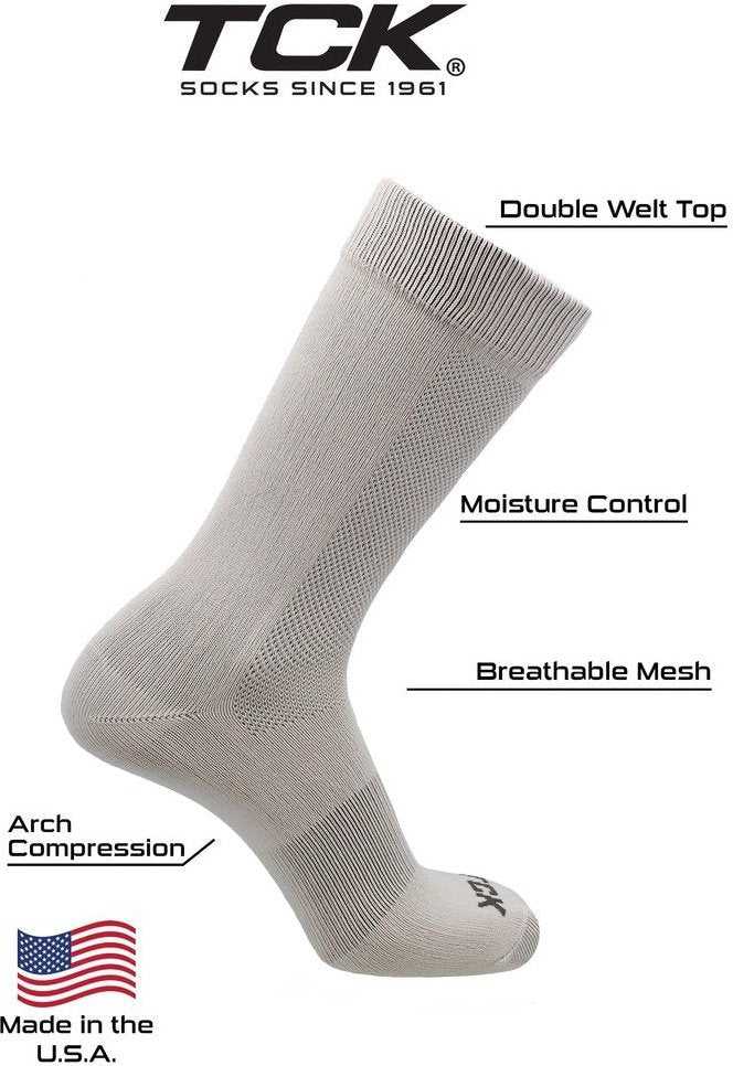 TCK Skate Liner Sock - Gray - HIT a Double