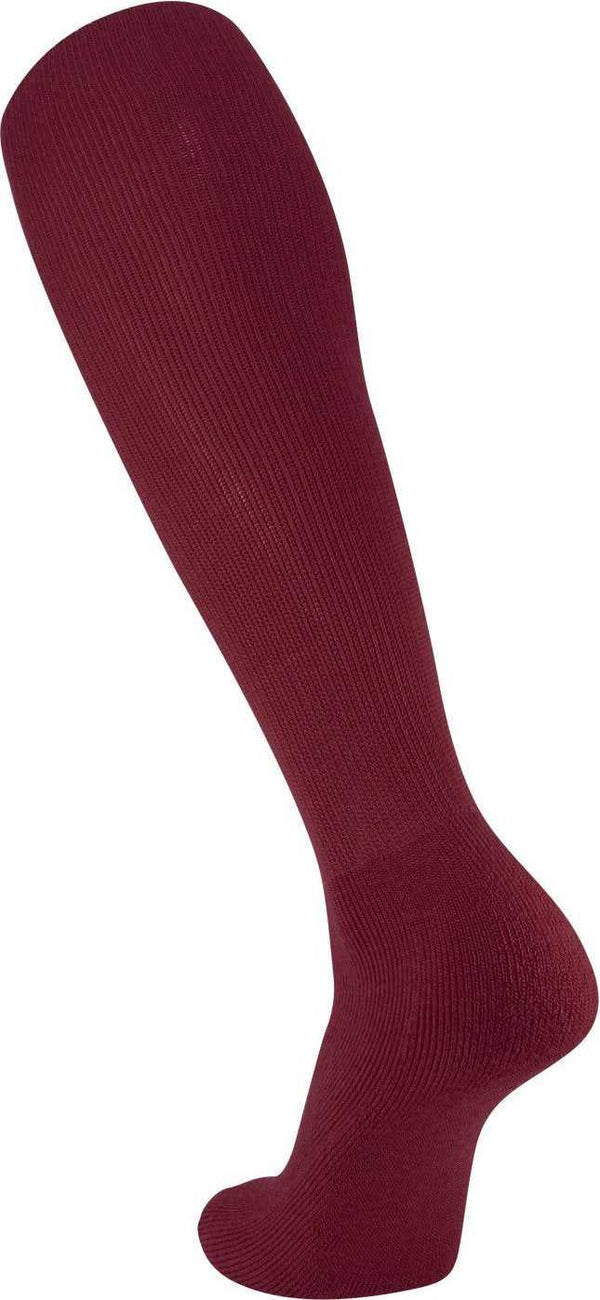 TCK Sport Light Knee High Tube Socks - Maroon - HIT a Double